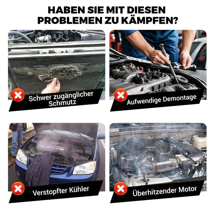Effektives Reinigungswerkzeug für enge Stellen – kein Ausbau nötig!