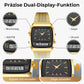 ⏰Zeitlich begrenzte 50% Rabattaktion💥💥LIEBIG Roman Retro Dual System Multifunktions-Digital-Sportuhr