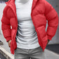 Thermojacke mit Kapuze und Kordelzug für Herren