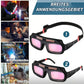 Automatische Dunkelbrille für Schweißen Lichtfilter Auto-Dunkelzustand Anti-Blinzel-Schutzbrille für Schweißmasken Brillen Zubehör.Echtes Farbverhältnis