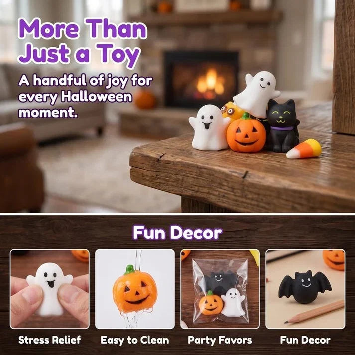 Halloween-Squishies-Set zum Stressabbau