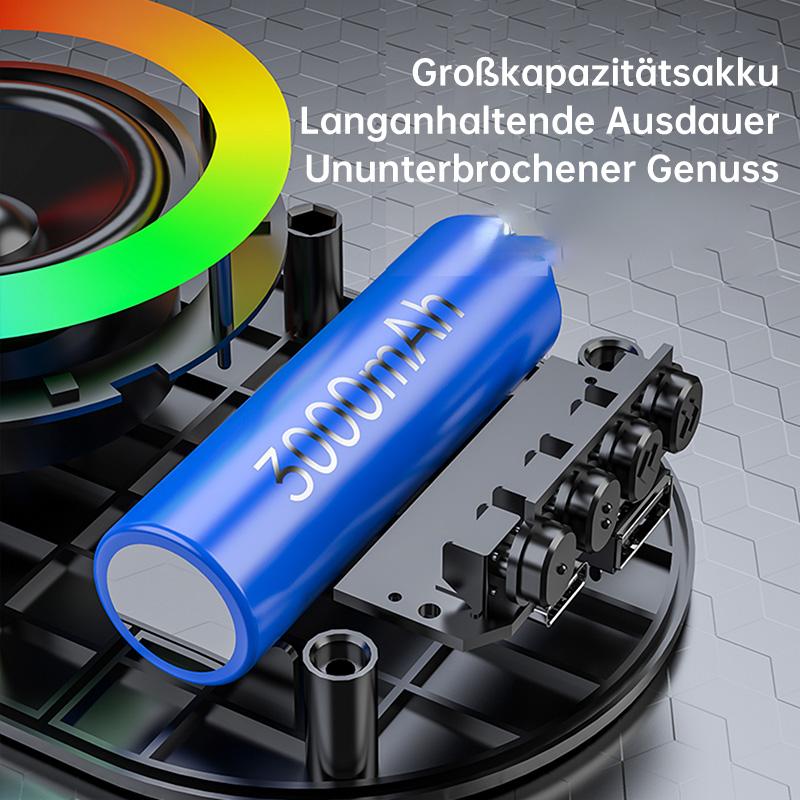 5-in-1 Handyhalterung mit kabellosem induktivem Audio-Bluetooth-Lautsprecher