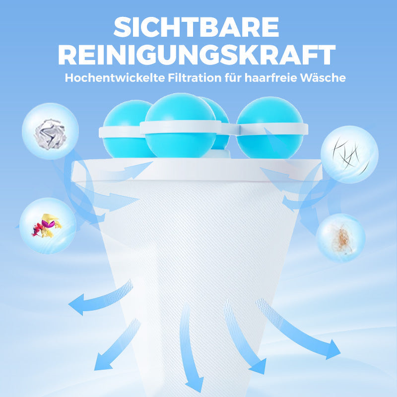 Schwimmender Filterbeutel-Waschball für Waschmaschinen