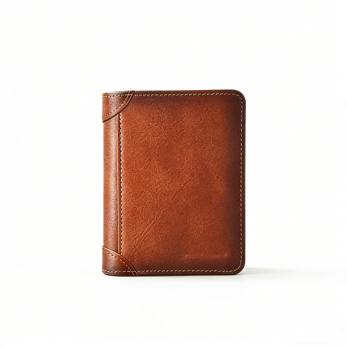 💼🔒Dreifach gefaltete Herrenbrieftasche aus echtem Top-Grain-Leder mit RFID-Schutz – 11 Fächer
