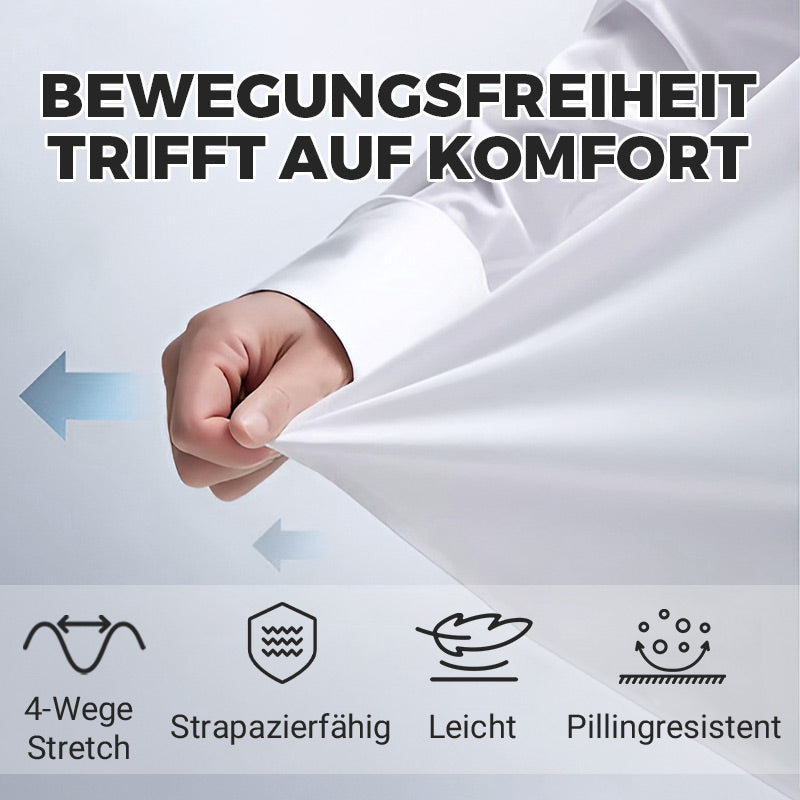 🎉2025 Neuheiten-Schnäppchenangebot✨Knitterfreies Stretchhemd für Herren