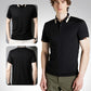 🔥Herren Stretch Ice Silk Kurzarm-T-Shirt mit Revers
