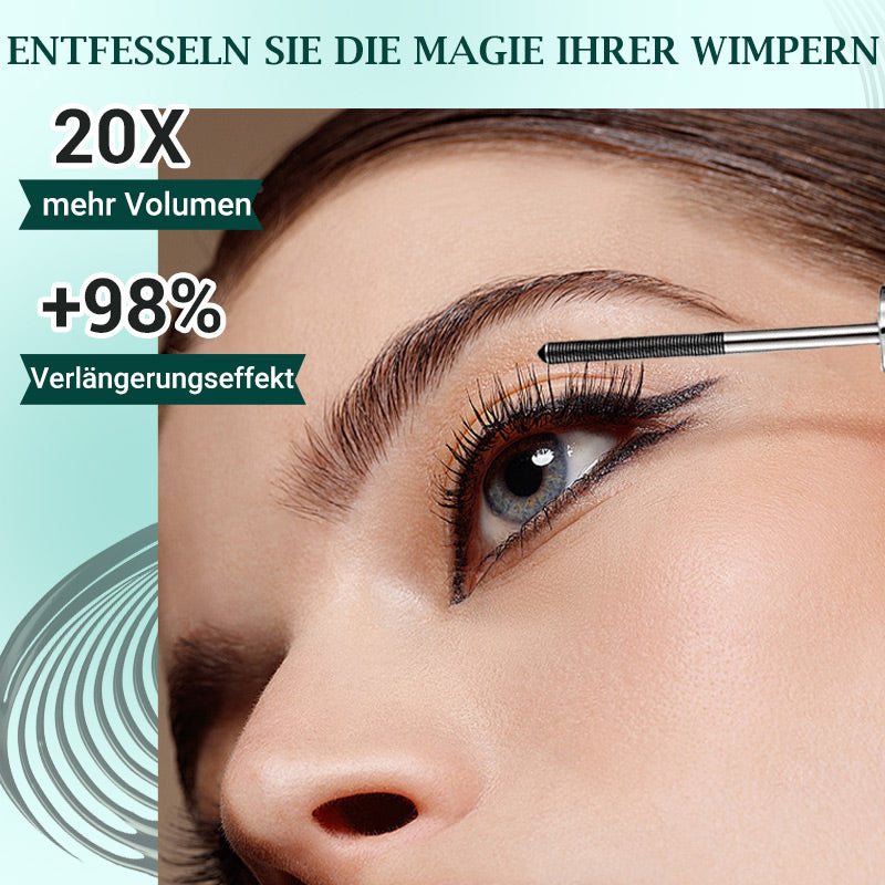 🔥2025 Heißer Verkauf🔥Wasserfest, schweißfest, verlängernde und schwunggebende Mascara✨
