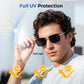 Hochauflösende randlose Schutz-Sonnenbrille
