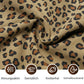 Kapuzenpullover mit Leopardenmuster und Kängurutasche