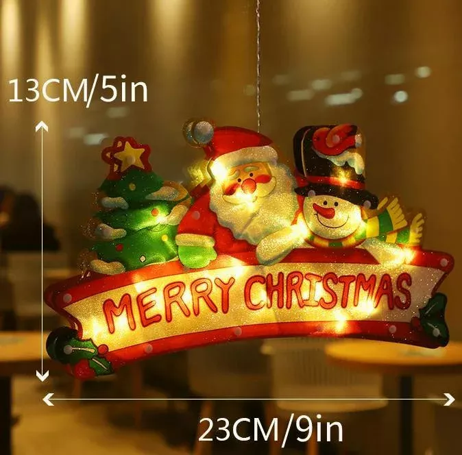 🔥Weihnachts-Sonderangebot – 50 % Rabatt!🎄 Weihnachts-Fensterlichter💡