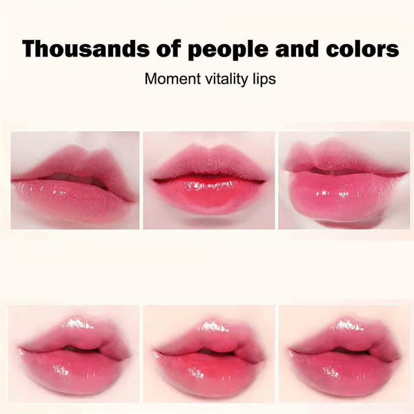 🎁- ✨Wischfester, farbverändernder Lippenstift💄Kristallklare Farbalchemie 💋 Automatische Farbtönung beim Auftragen!