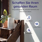 🔥 Luftreiniger Allergiker mit Aromatherapie, HEPA Luftfilter gegen Schimmel, Staub und Tierhaare bis zu 0,3 µm für Schlafzimmer, 7 Watt Energiesparend, 3 Geschwindigkeiten