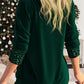 ✨👗Sequin Loose Smocked Fake Zweiteiliges Top Stilvoll und vielseitig, bequem und formschön, strahlt eleganten weiblichen Charme aus!