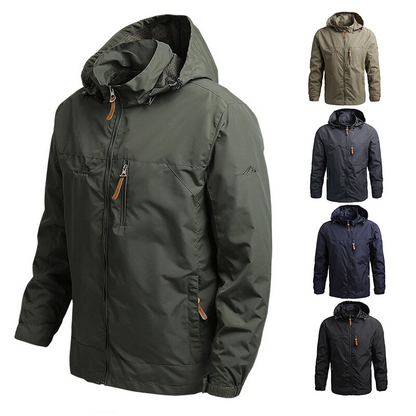 Chaqueta Impermeable Para Hombre