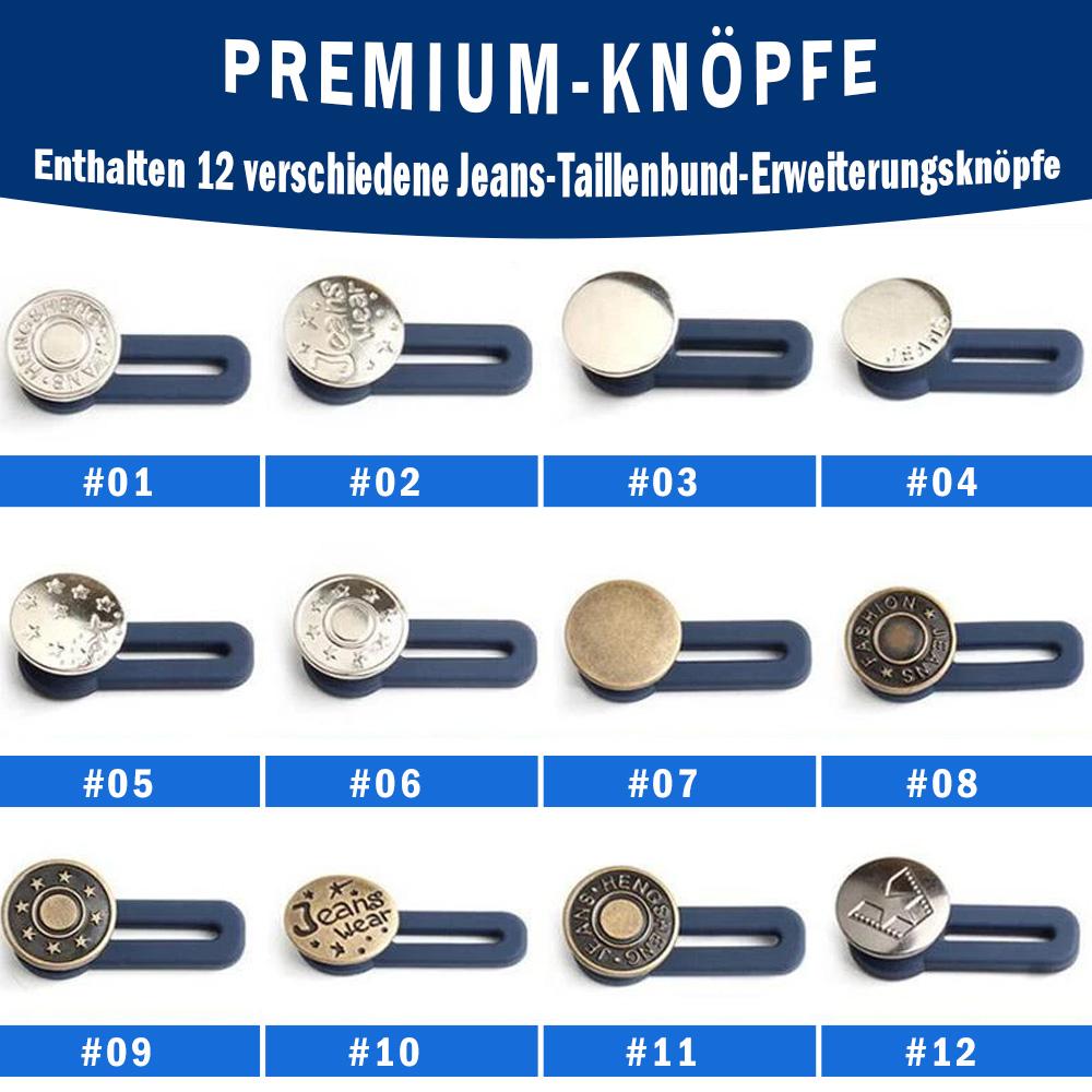 3PCS * Magische Jeans Knöpfe Hosenerweiterung