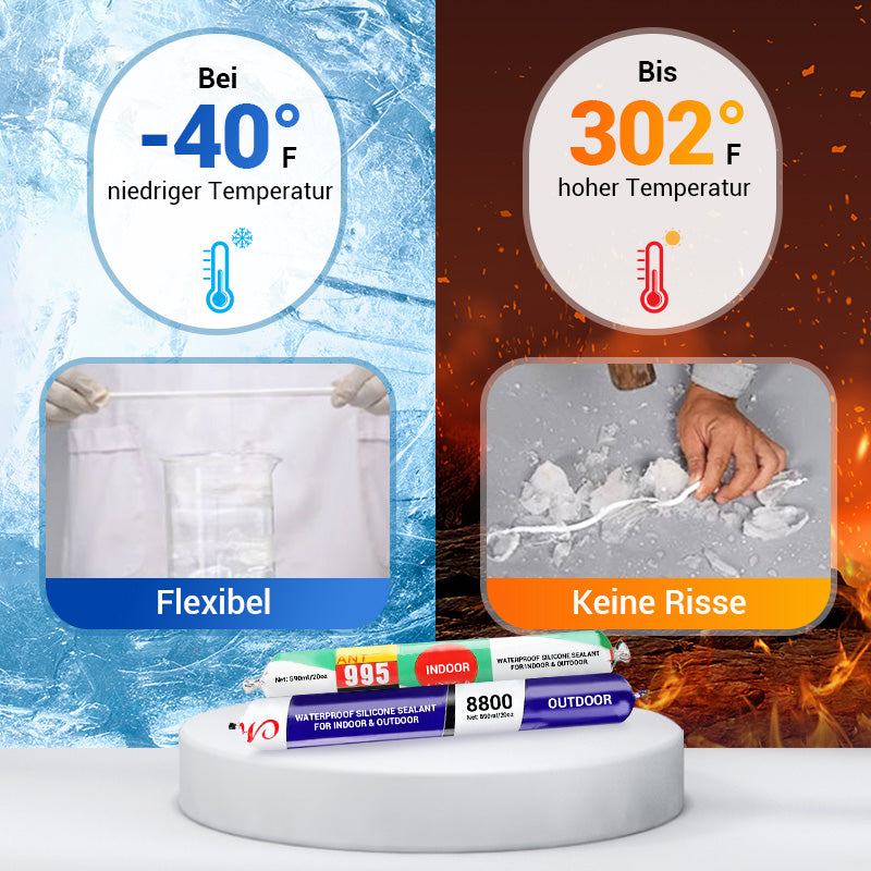 🔥Heißer Verkauf 50 % Rabatt🔥Wasserdichtes Silikondichtmittel für innen und außen