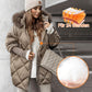 ❄️Winterschlussverkauf – 50% RABATT❄️Damen Midi-Parka mit Strickärmeln