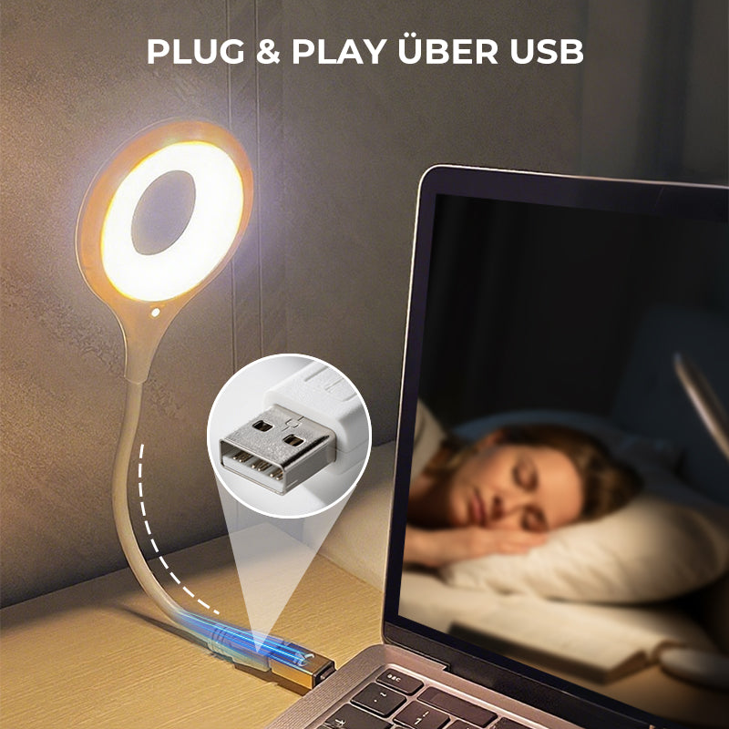 ⏰Heißer Verkauf 50 % RABATT💥💥Sprachgesteuerte LED-USB-Lampe