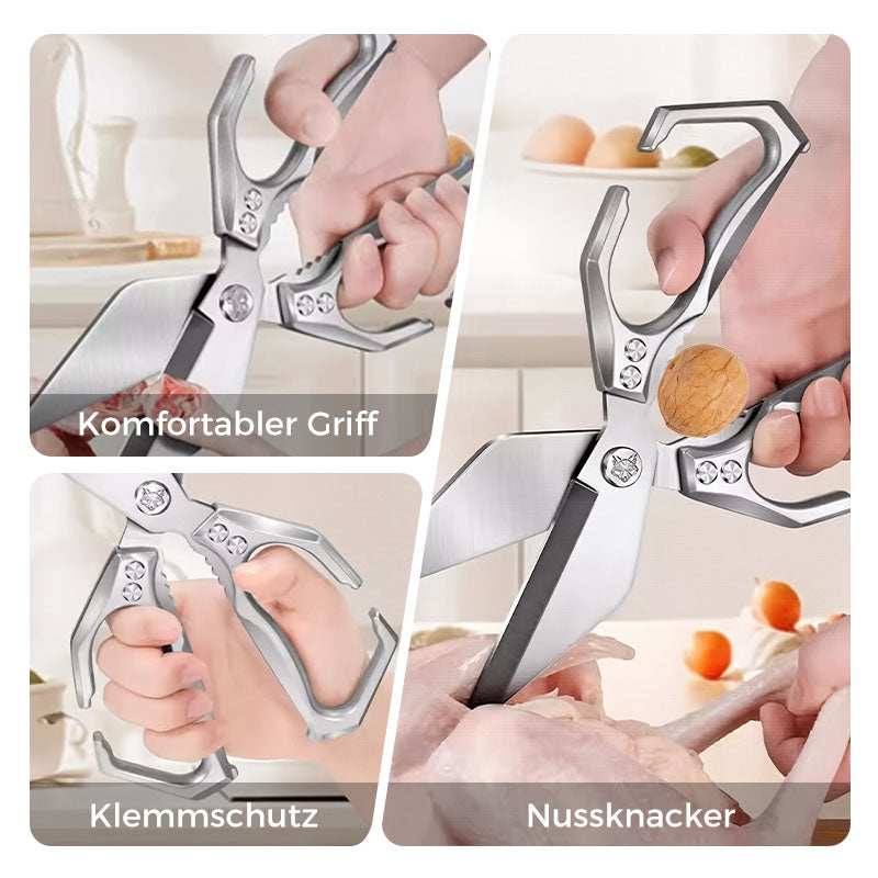 🔥Hot Sale 53% Rabatt🔥Multifunktionale Hochleistungs-Küchenschere💪✂️