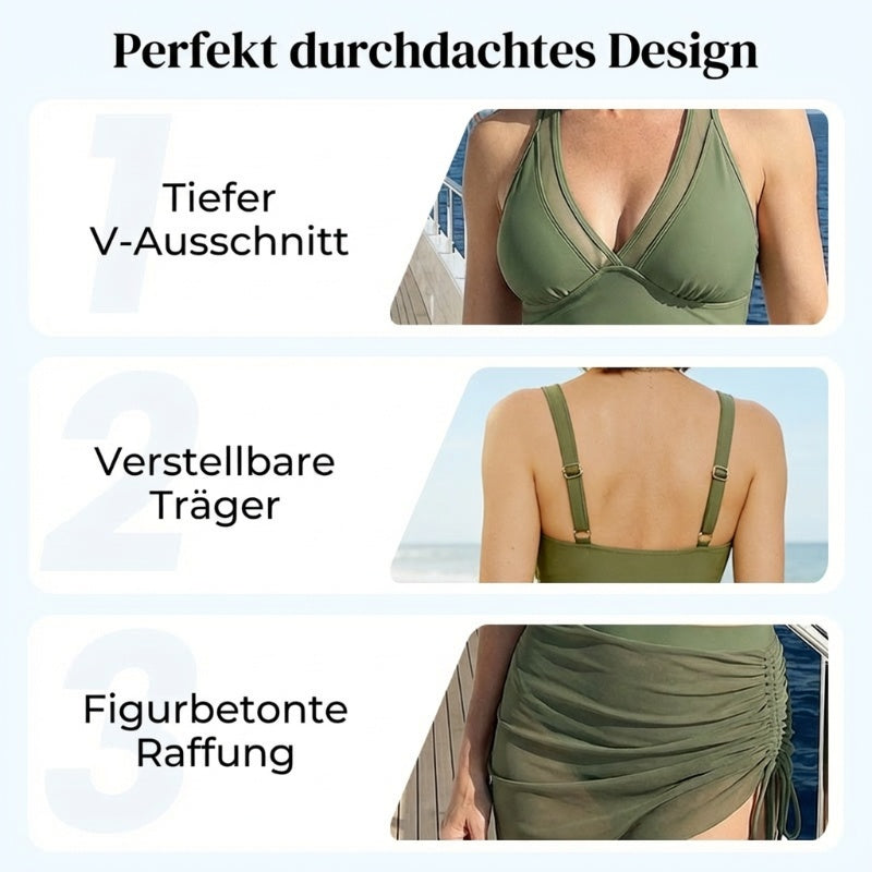 💎 -50% AUF BAUCHKONTROLL-BIKINI-SETS! 💎 Hoher Bund, Mesh-Akzente & Formende Wirkung für den perfekten Sommer-Look 🌊☀️