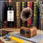 Altavoz Bluetooth Fonógrafo Retro de Madera