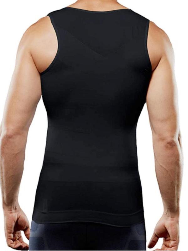 Kompressionsshirt für Herren, Slim Fit, figurformendes Unterhemd