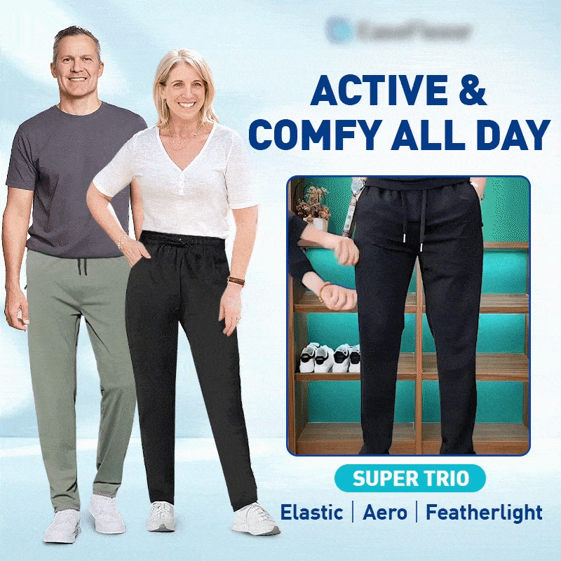 💖LETZTER TAG VERKAUF 50% RABATT❄️Unisex Schnell trocknende Pull-on Stretch-Hose👖