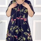 【S-5XL】 2024 New Fashion Printed Chiffon Dresses