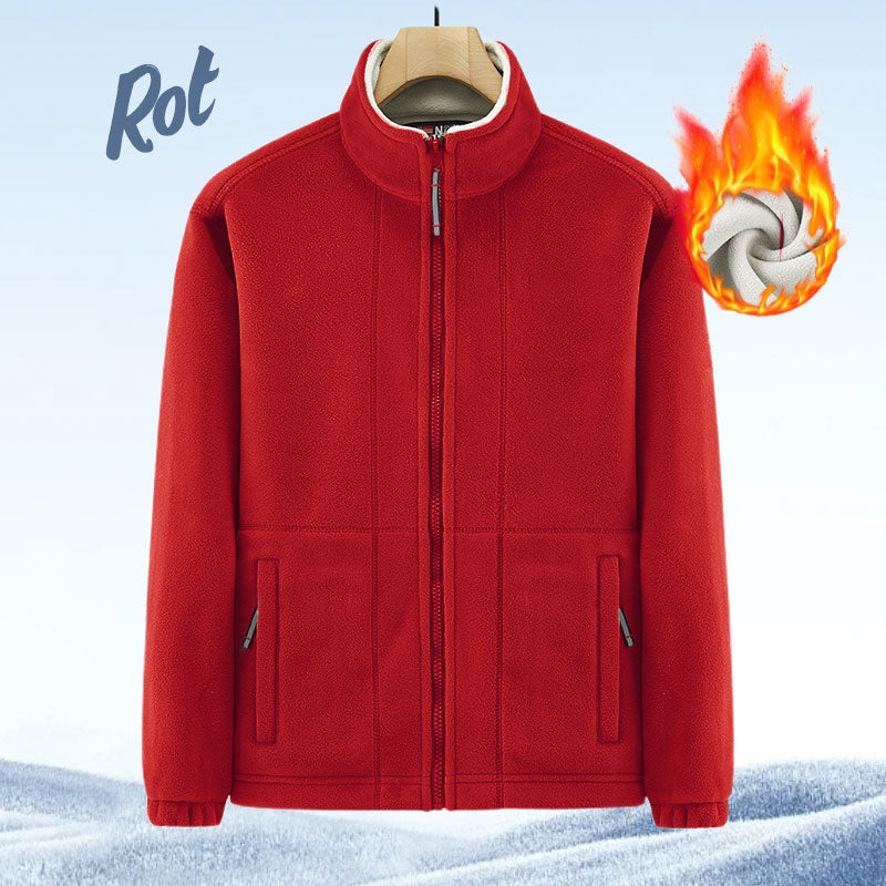 🍂 Herbst-/Winter-Sonderangebot 73% Rabatt 🍁Herrenjacke mit doppelseitigem Fleece