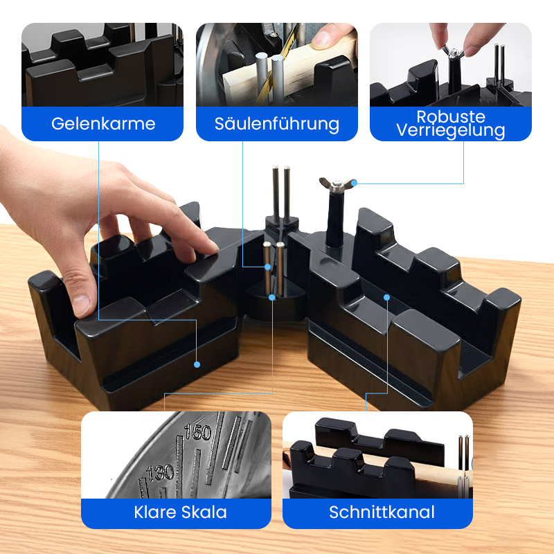 ⏳ Begrenzte Zeit 50% Rabatt💥 2-in-1 Mess- und Gehrungssägen Werkzeug
