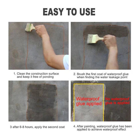 🌊Klares, wasserdichtes Dichtungsmittel für Lecks und Reparaturen