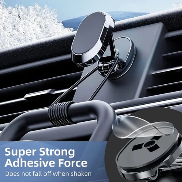 🚗 50% RABATT 🧲 Magnetischer Handyhalter – 360° drehbar, faltbar & stabil 📱
