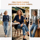✨🔥Damen-Retro-Cropped-Straight-Leg-Jeans👖