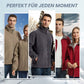 🍂 Herbst-/Winter-Sonderangebot 73% Rabatt 🍁Herrenjacke mit doppelseitigem Fleece