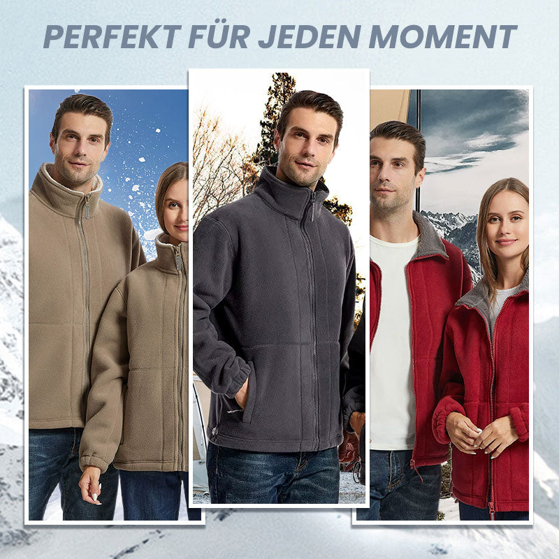 🍂 Herbst-/Winter-Sonderangebot 73% Rabatt 🍁Herrenjacke mit doppelseitigem Fleece