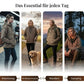 Kapuzenpullover mit Leopardenmuster und Kängurutasche