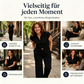 🔥👚 50% Rabatt! Damen Chic Zweiteiler-Set: Bequemes Polo-Top & Wide-Leg-Hose | Elegant für Jeden Tag & Jede Gelegenheit 🌸💨