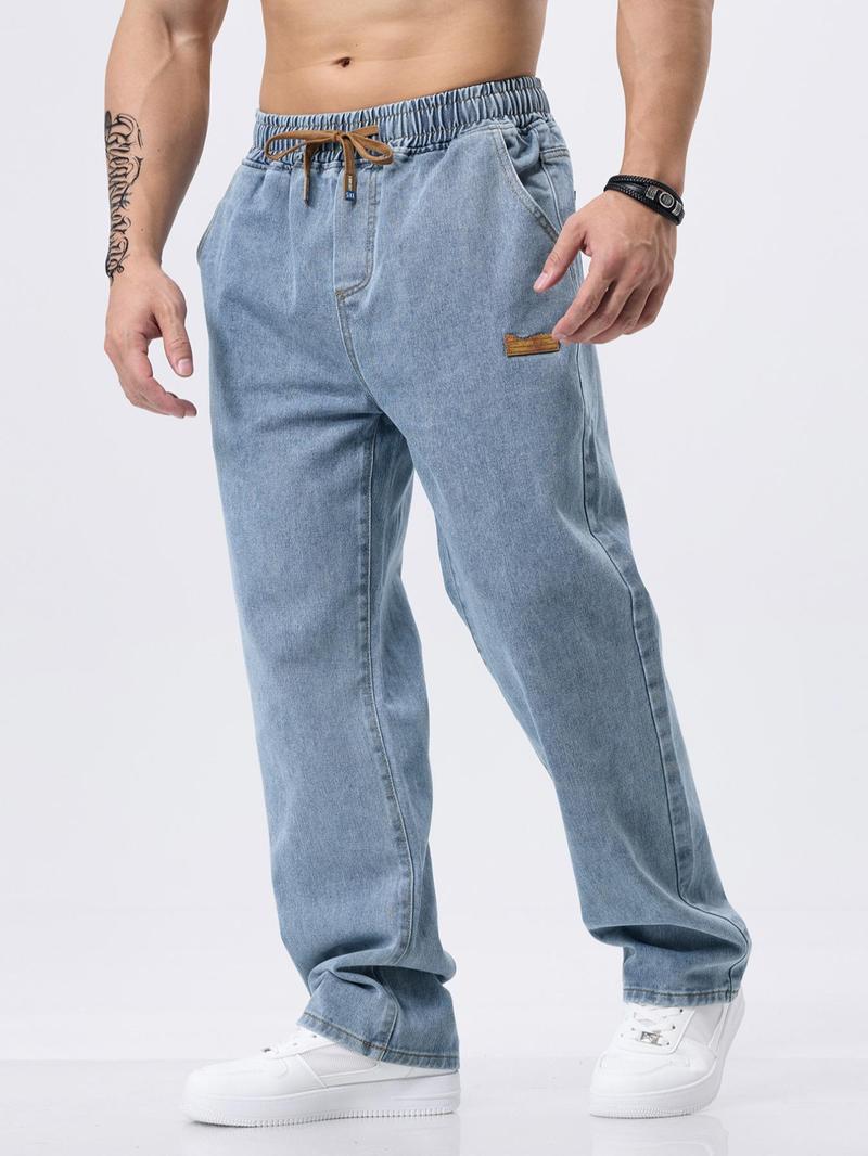 👖 49% RABATT! 🕶️ Herren Lässige Lockere Jeans – Bequemer Weitenschnitt, Strapazierfähiges Denim & Zeitloser Style 👖