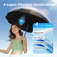 🌂50% Rabatt🔥Großer faltbarer Regenschirm mit 12 windfesten Speiche