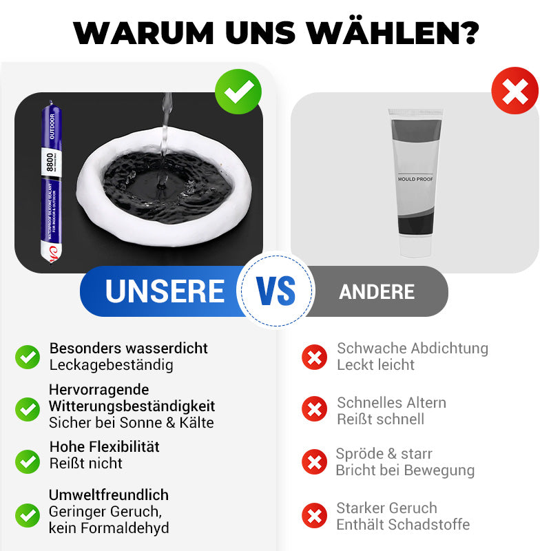 🔥Heißer Verkauf 50 % Rabatt🔥Wasserdichtes Silikondichtmittel für innen und außen