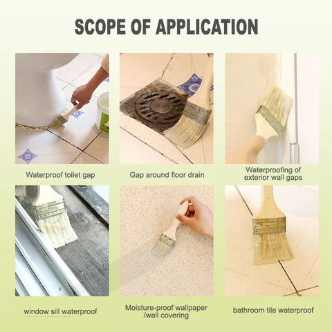 🌊Klares, wasserdichtes Dichtungsmittel für Lecks und Reparaturen