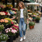 ✨🔥Damen-Retro-Cropped-Straight-Leg-Jeans👖