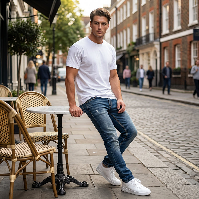 ✨🔥Moderne Slim-Fit-Stretchjeans für Herren👖