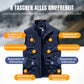 ⏰🔥Herren Outdoor-Weste mit mehreren Taschen🧥
