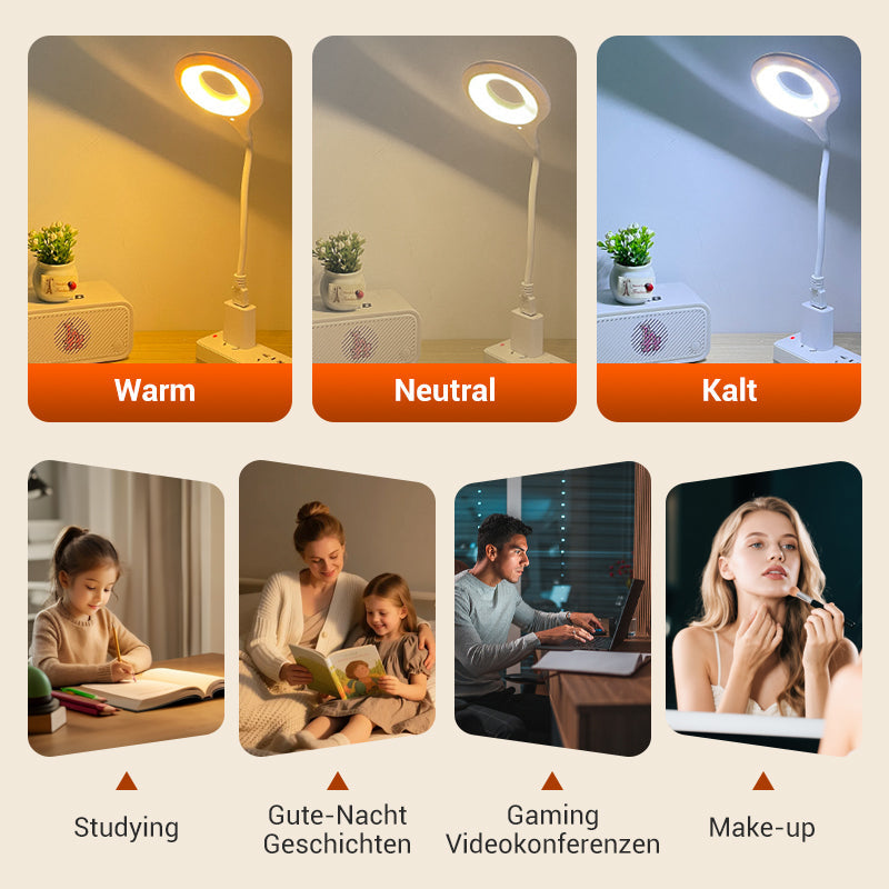 ⏰Heißer Verkauf 50 % RABATT💥💥Sprachgesteuerte LED-USB-Lampe