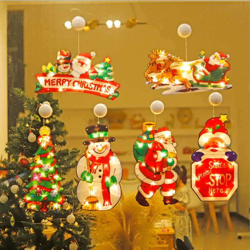 🔥Weihnachts-Sonderangebot – 50 % Rabatt!🎄 Weihnachts-Fensterlichter💡