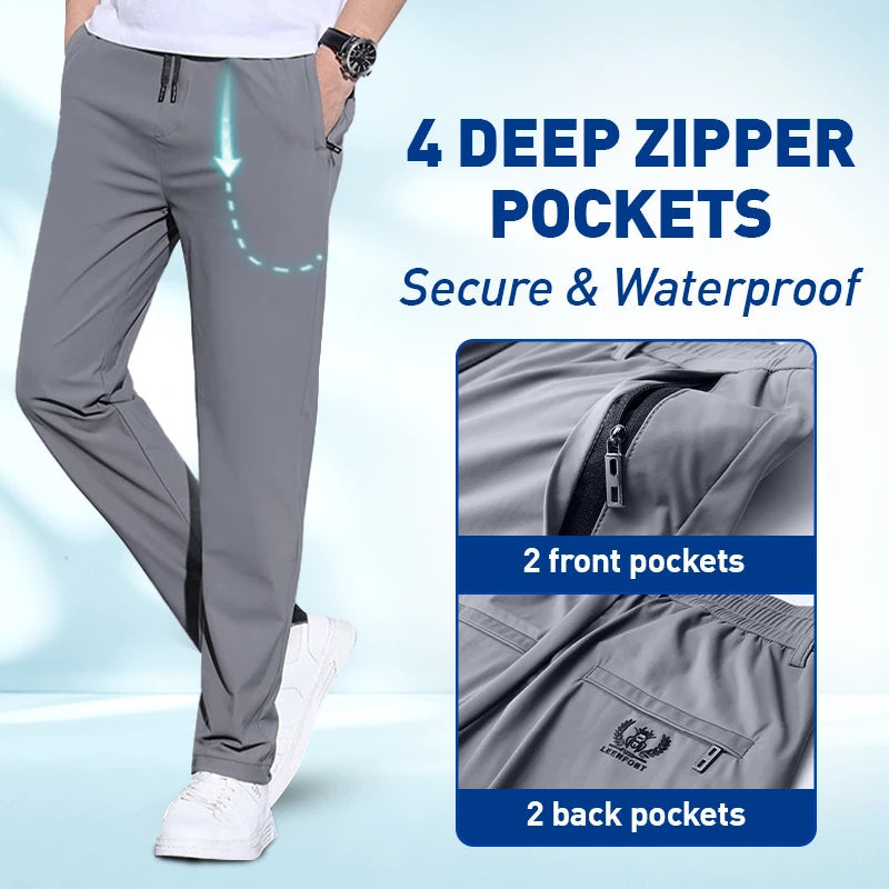 💖LETZTER TAG VERKAUF 50% RABATT❄️Unisex Schnell trocknende Pull-on Stretch-Hose👖