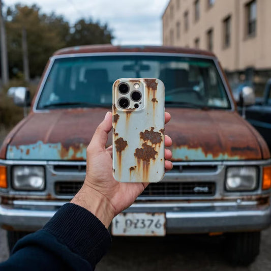 💥Vintage Rust Hard Case für iPhone – Letzter Tag: 1 kaufen, 1 gratis dazu🎁