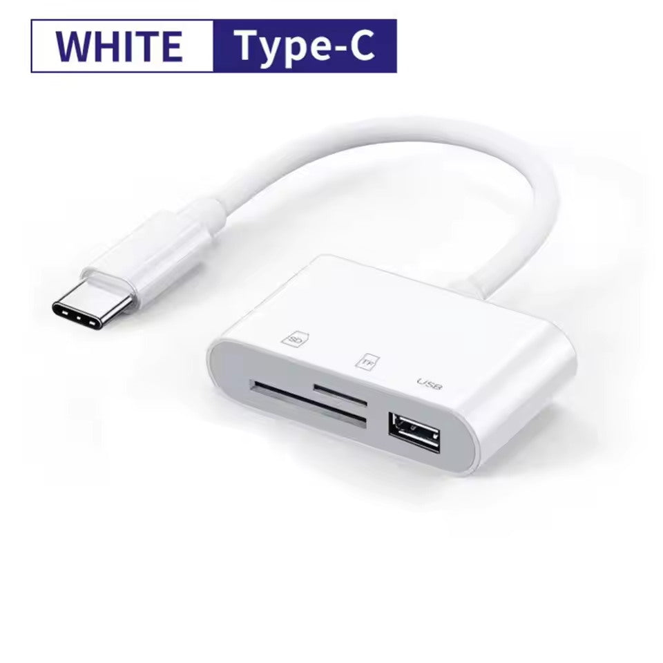3-in-1 USB-C Speicherkartenleser