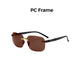 Hochauflösende randlose Schutz-Sonnenbrille